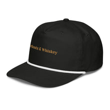 Load image into Gallery viewer, Whiskey Color Logo Rope Hat
