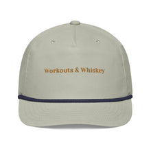 Load image into Gallery viewer, Whiskey Color Logo Rope Hat