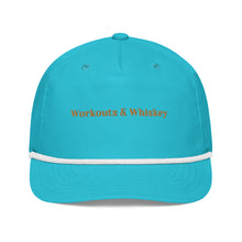 Load image into Gallery viewer, Whiskey Color Logo Rope Hat
