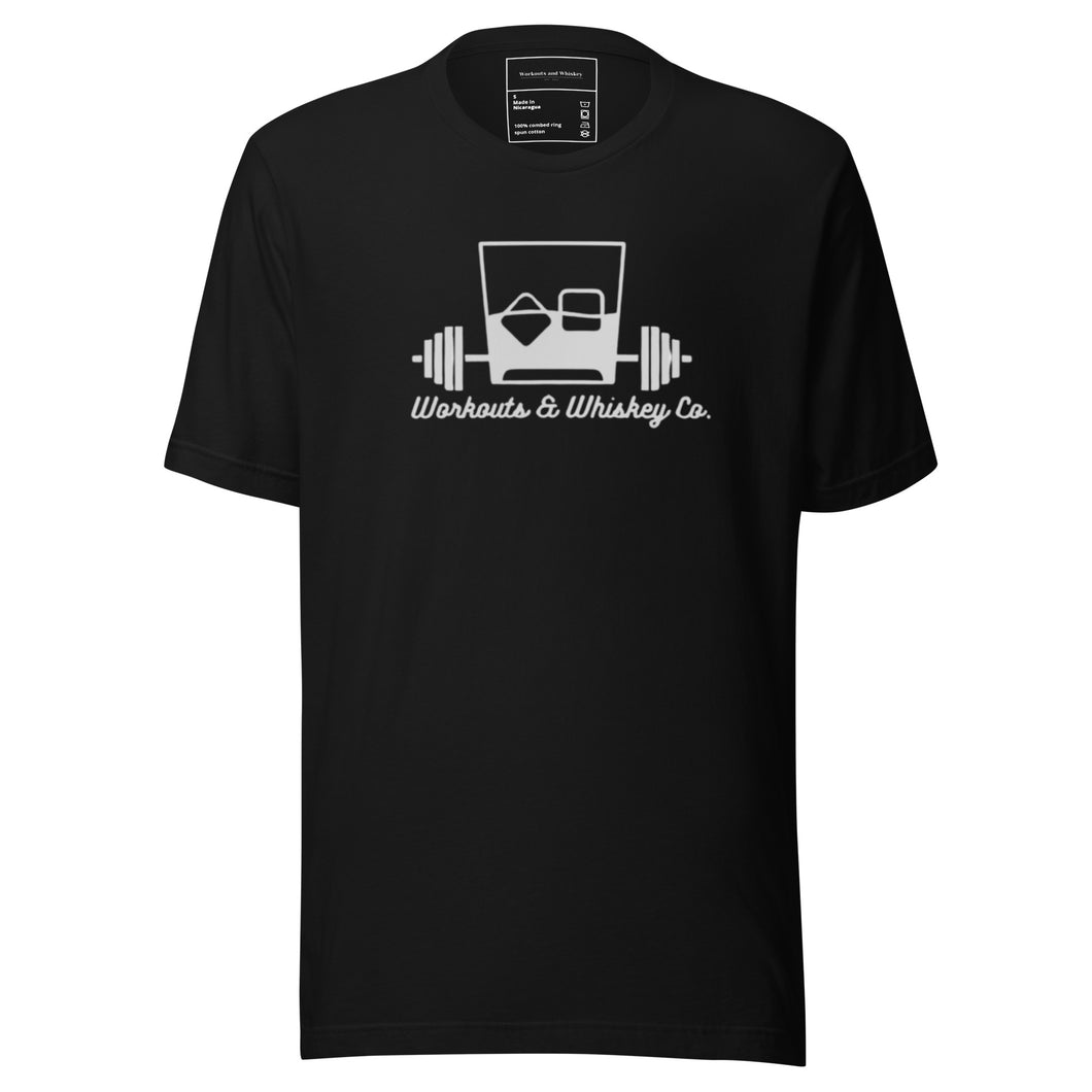 Whiskey Glass Barbell Shirt